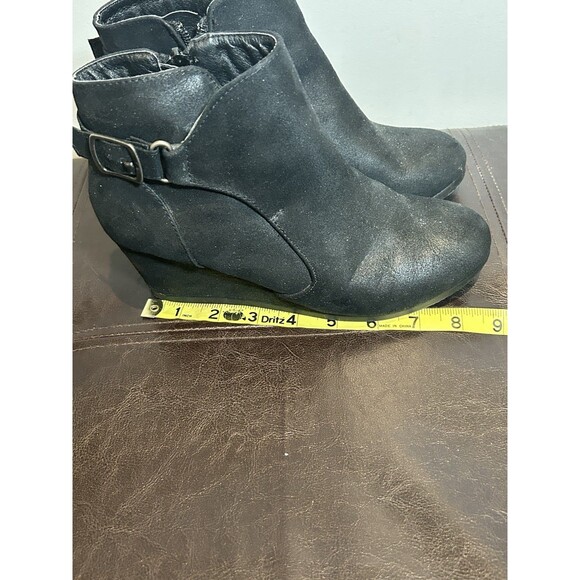 Rampage Women's Ankle Boots Wedge Black Size 7 - Picture 6 of 8